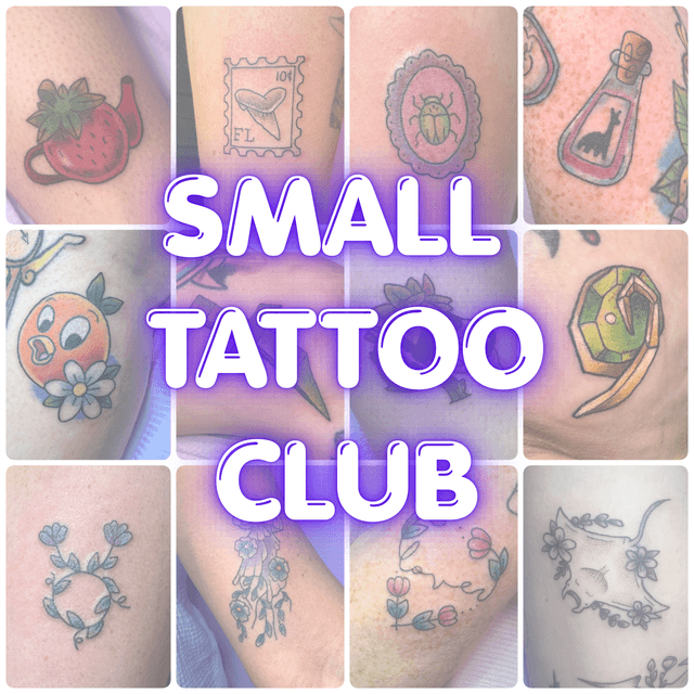 SMALL TATTOO CLUB at Samantha Deir Tattoo in Jacksonville, FL